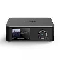 Player WiiM Ultra, conectivitate Bluetooth, Wi-Fi, Ethernet, gri