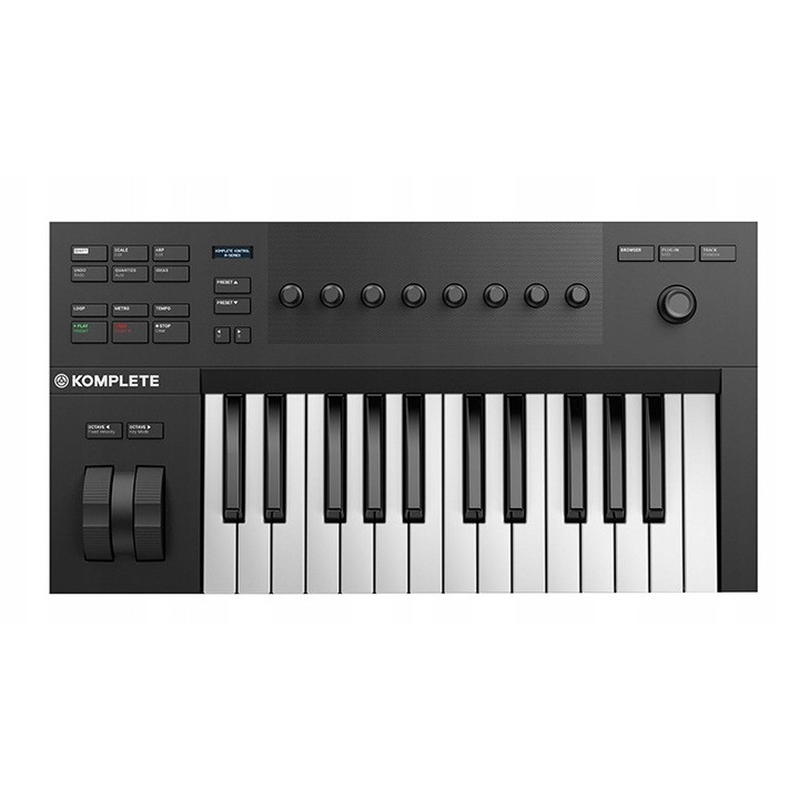 MIDI контролер Native Instruments Komplete Kontrol A25, 25 клавиша, с OLED дисплей, USB 2.0 захранване