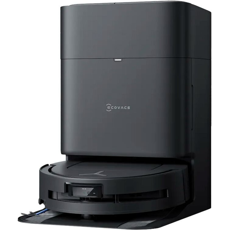 Aspirator robot Ecovacs Deebot T80 Omni, fara sac, 3 l, negru, 98x351,5x353mm