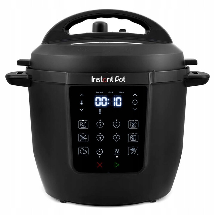 Multicooker Instant Pot Rio 6, 7 functii, otel inoxidabil, set cu suport pentru carne si legume