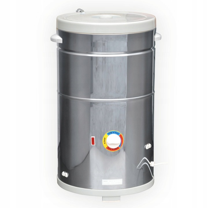 Пералня Frania PWR-15A, 1,2кг, 1950W, инокс, 400x730мм, с нагревател, комплект с маркуч за вода