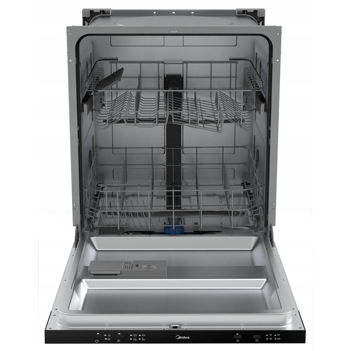 Съдомиялна машина Midea MID60S120, 12 комплекта, 60 см, консумация 92 kWh, 11 л/цикъл ЕКО