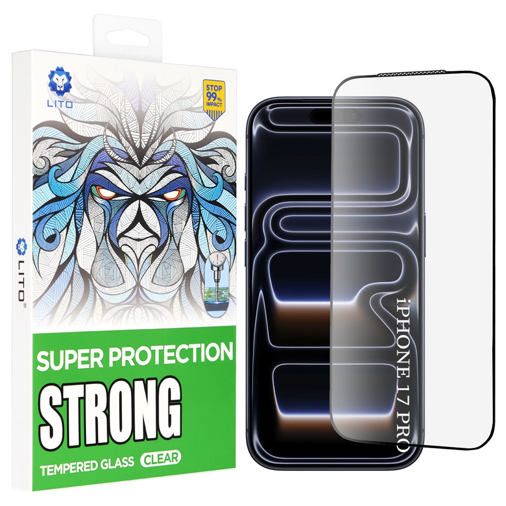 Folie Protectie Compatibila cu D+ Max Strong, Lito, iPhone 17 Pro - Black