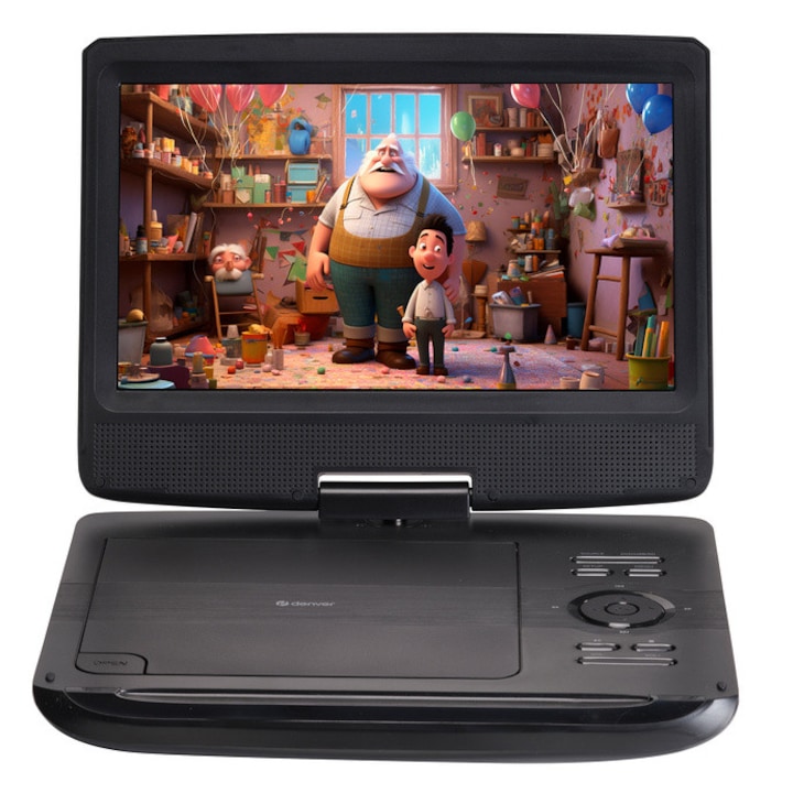 Name: Преносим DVD плейър DENVER MT-1097 Черен