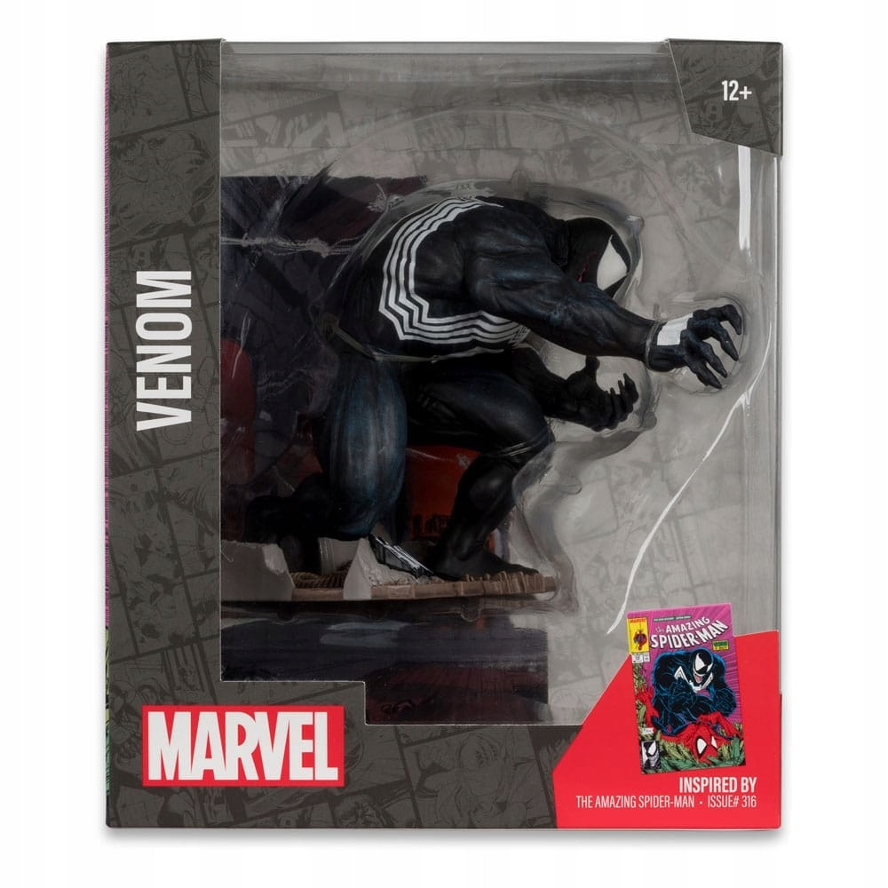 Figura Venom, Marvel, The Amazing Spider-Man #316, detalii inalte