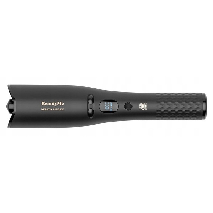 BEAUTYME Keratin Intense HC950 automata hajgöndörítő, 3 hőmérséklet, fekete, 19mm