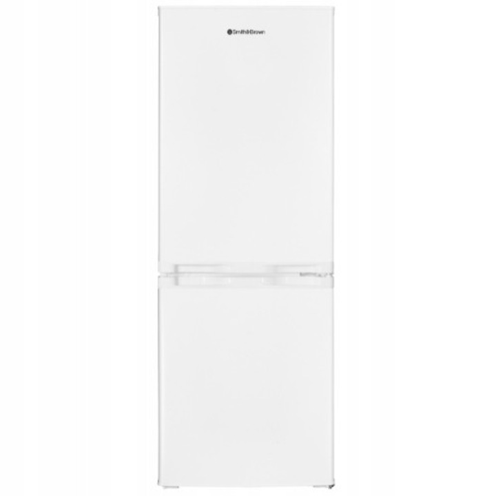 Frigider cu congelator Smith&Brown, 207L, 150cm, alb, 2 usi, iluminare LED