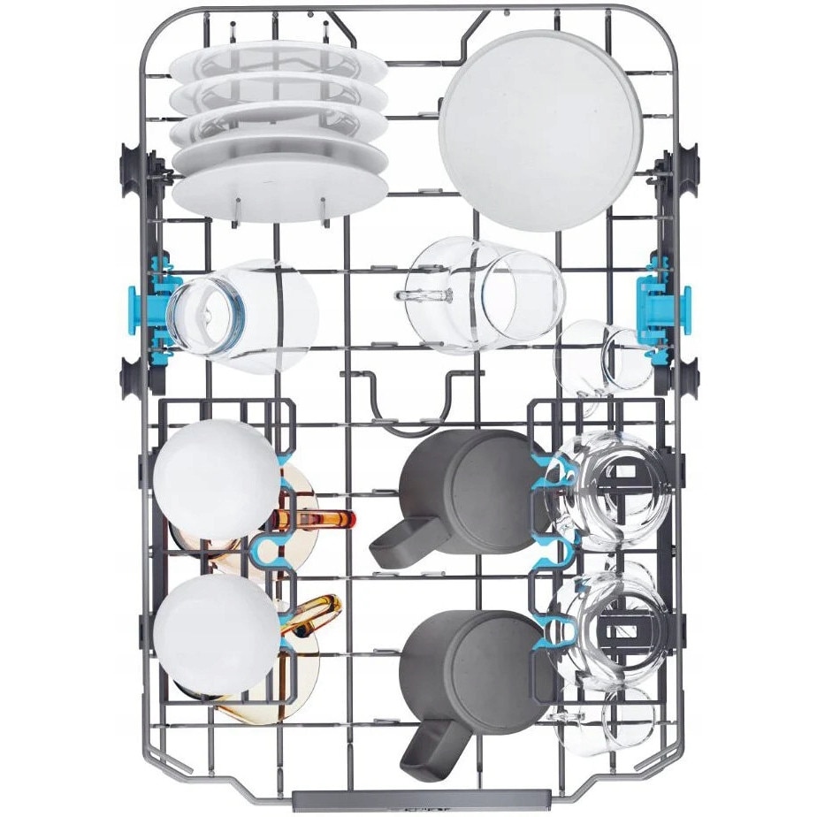 Masina de spalat vase Haier I-Pro Shine Series 3, 44.8 cm, argintie, 10 seturi, control smartphone