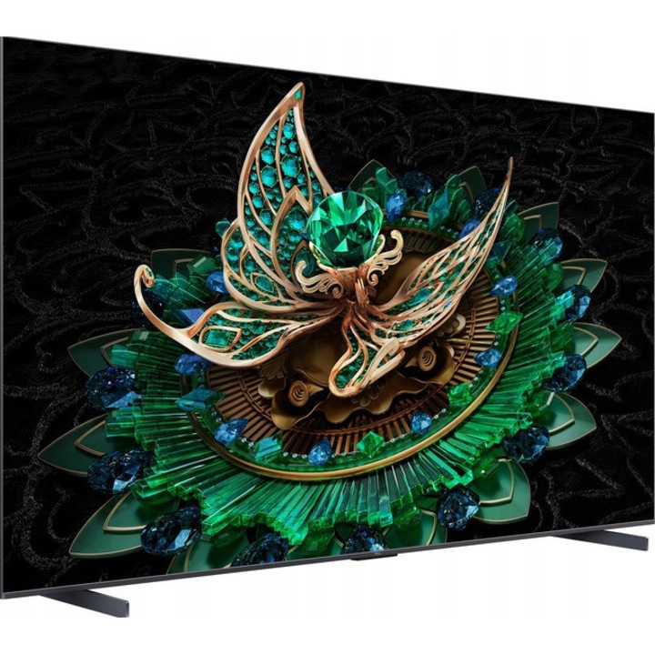 Телевизор MINILED 98" TCL 98MQLED85 4K HDR Dolby Atmos, 144Hz, Черен