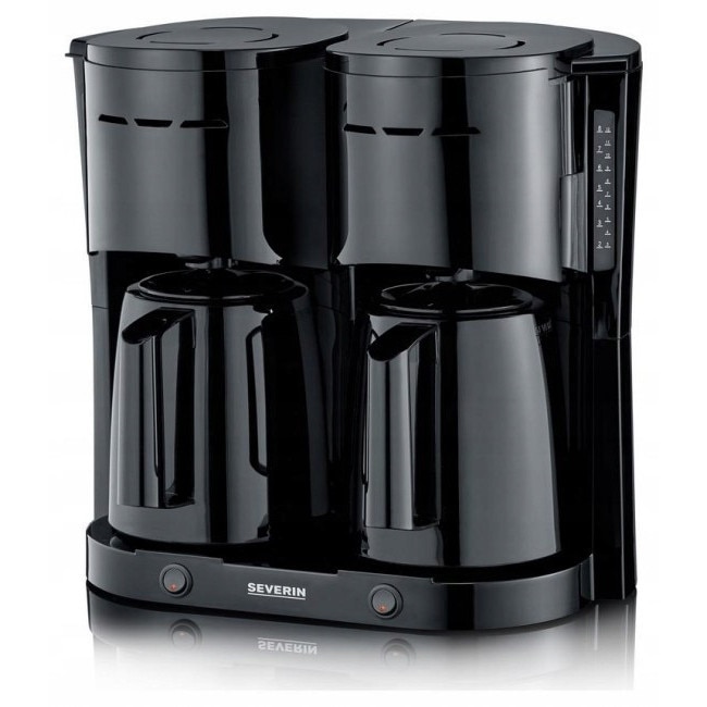 SEVERIN KA 9315 Cafetiera duo cu filtru si cana termica