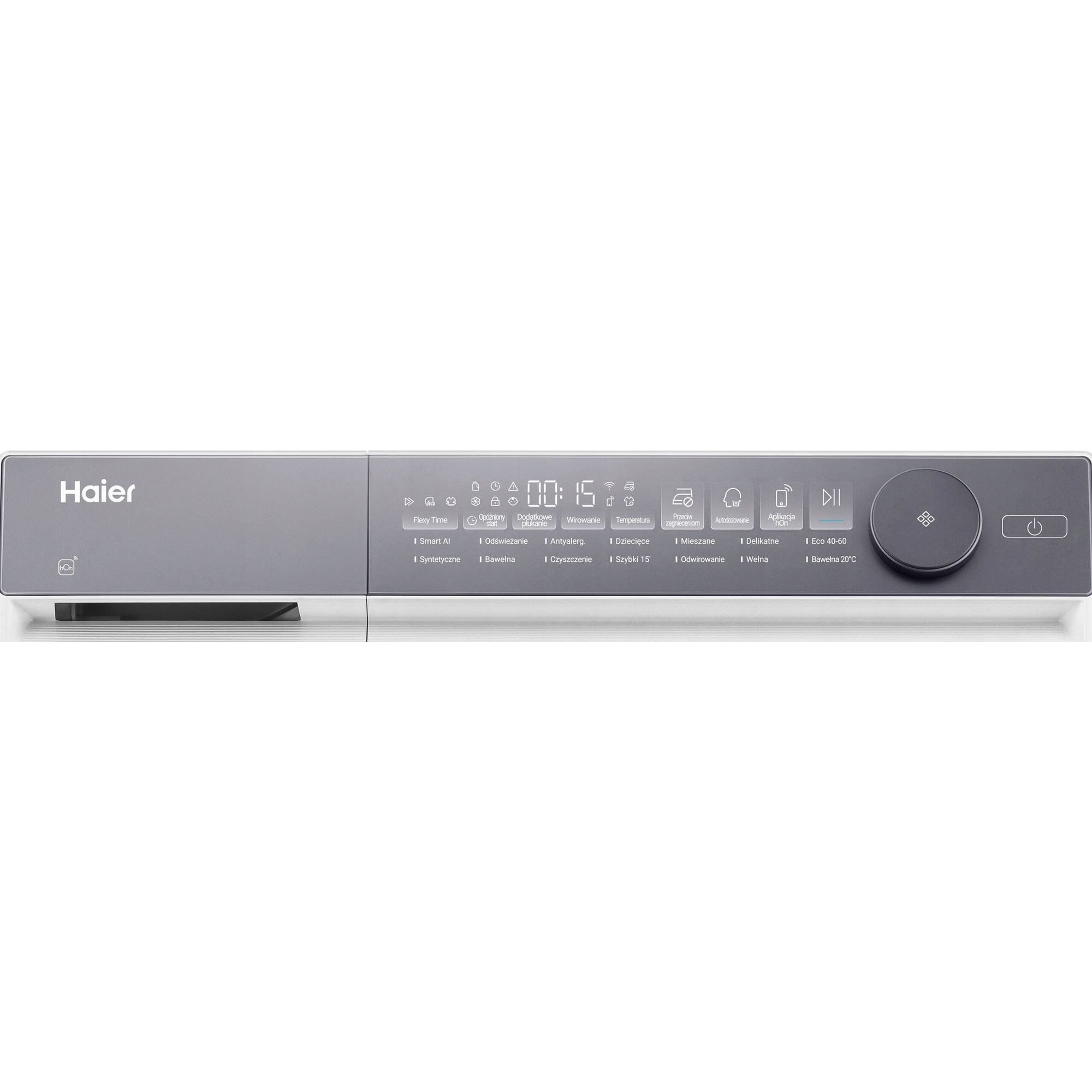 Masina de spalat rufe HAIER X7 HW100-BD14MEPU1, 10kg, 1400 rpm, alb, 60x54.4x85cm