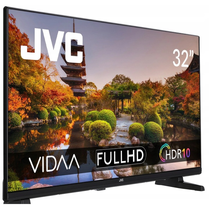 LED телевизор JVC LT-32VDF5400 32", Full HD, Wi-Fi, черен