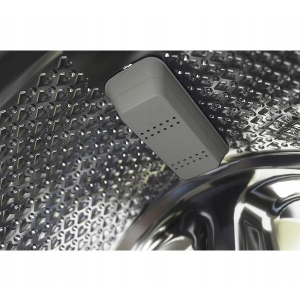 Masina de spalat rufe Beko B5WFU58408WBDC, 8 kg, 1400 rpm, alb-negru, 51,8x60x84 cm