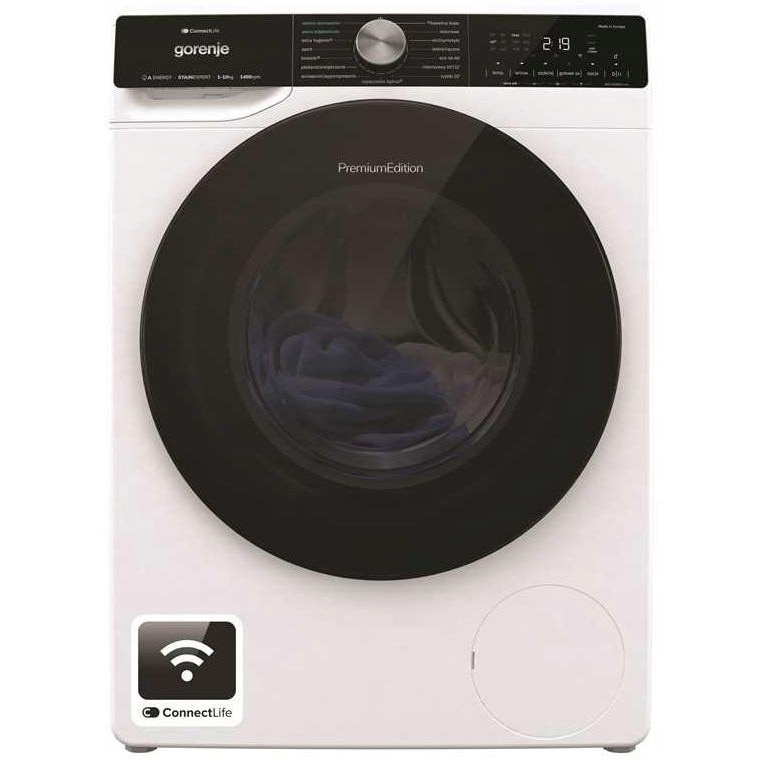 Masina de spalat rufe Gorenje WNS14A4TWIFI, 10 kg, 1400 rpm, WiFi, alba, 61x60x85 cm