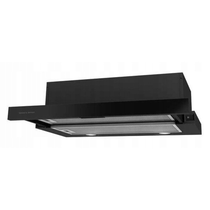 Hota Toflesz Vega, 50 cm, negru, cu iluminare LED