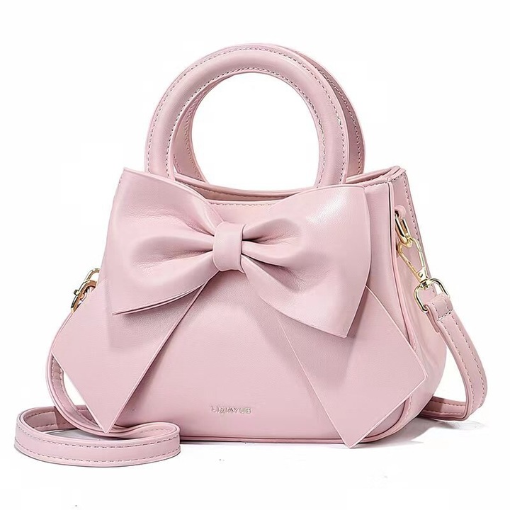 Geanta de dama, design versatil, multiple compartimente, 22x9x17cm