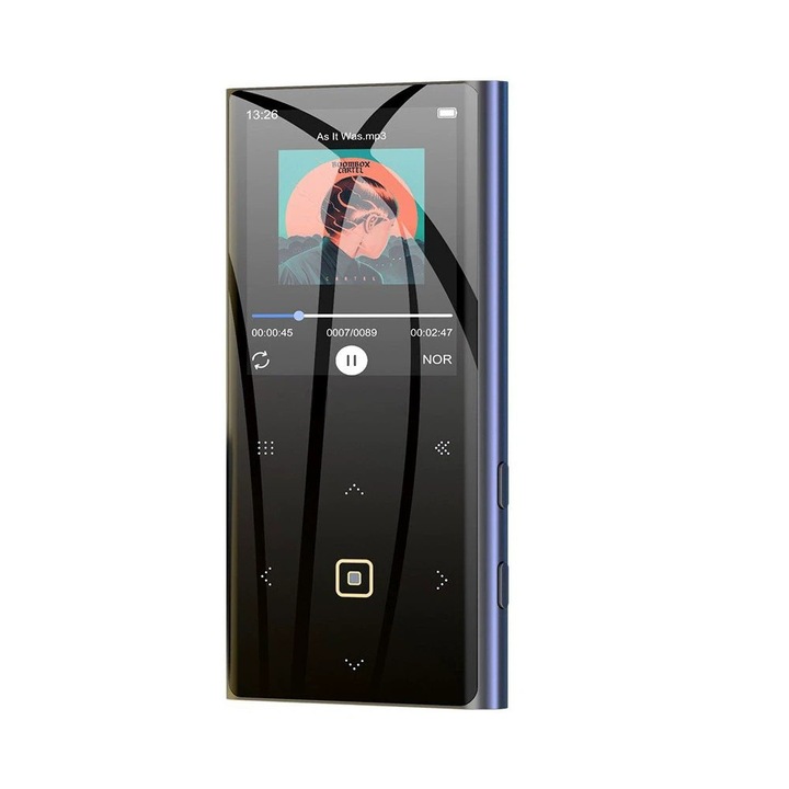 Player MP3 Oilsky D22, 32GB memorie interna, Bluetooth, sunet HiFi, negru