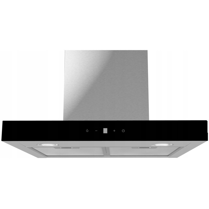 Hota MIDEA MH60B4300B-ES, 800m3/h, 65dB, Stalovo-neagra, 59.8x50x43-80cm