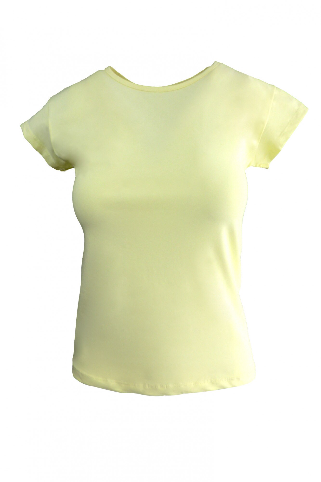 Tricou - MY SERENAD - galben uni - S-M