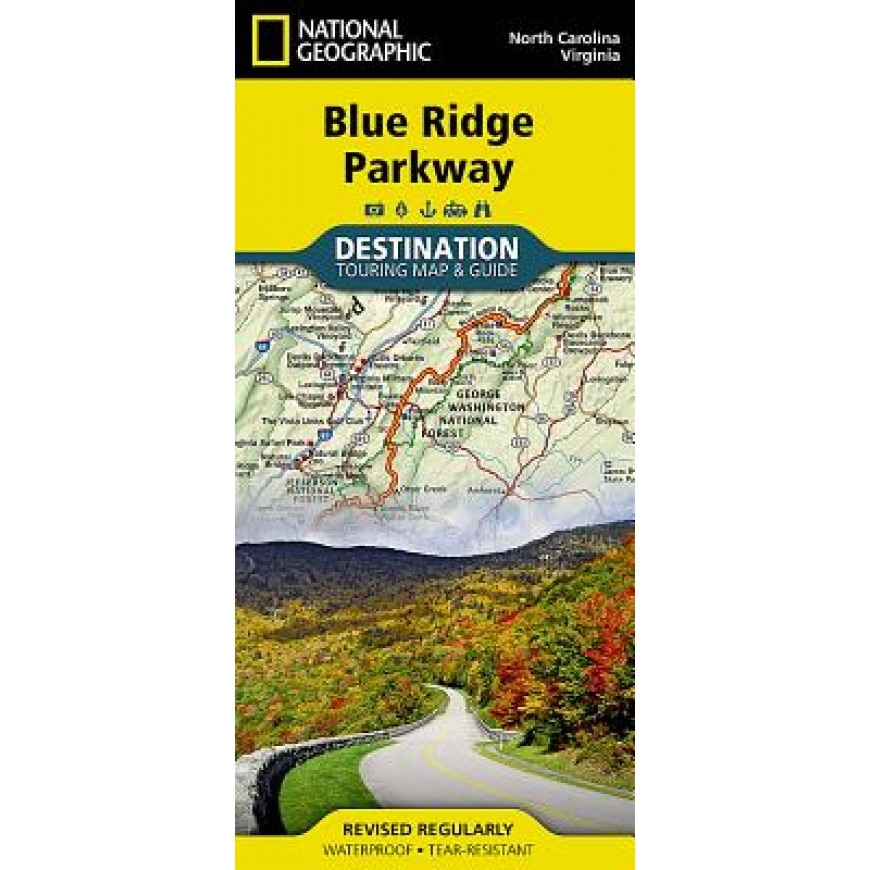 Blue Ridge Parkway, National Geographic Maps (Author)