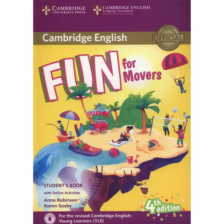 Fun for Movers Student's Book with Online Activities with Audio - Anne Robinson,Karen Saxby
