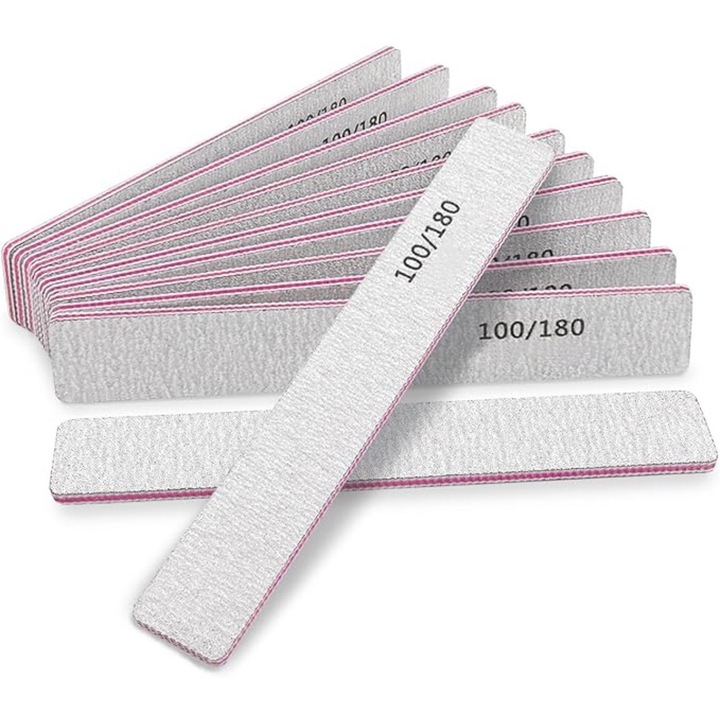 Pile unghii Kengege® set 12 buc reutilizabile dublu fata 7x1.1x0.17 inch