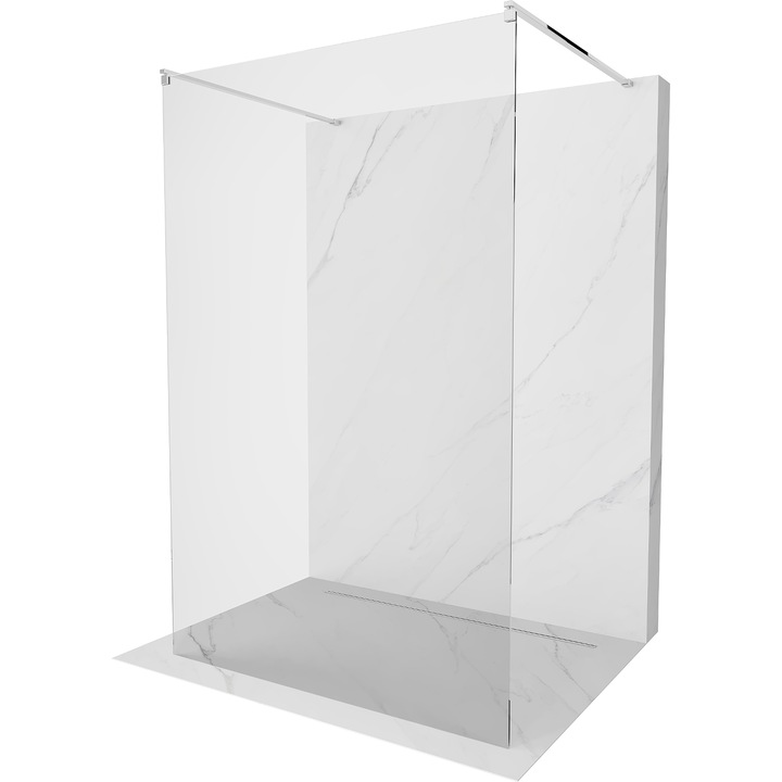 Paravan dus Mexen Kioto 170x200cm, transparent 8mm, crom