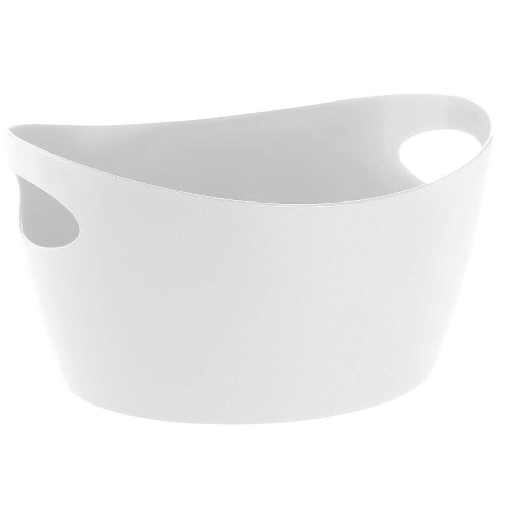 Organizator baie, Koziol, 4,5L, 35x28x18cm, Plastic, Alb