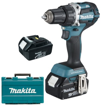 Masina de gaurit si insurubat MAKITA DDF484RFE, 18V, 2000RPM Masina de gaurit si insurubat MAKITA DDF484RFE, 18V, 2000RPM