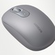 Мишка Безжична мишка MU105 (90669) 800/1200/1600/2400 DPI Moonlight Gray Gri