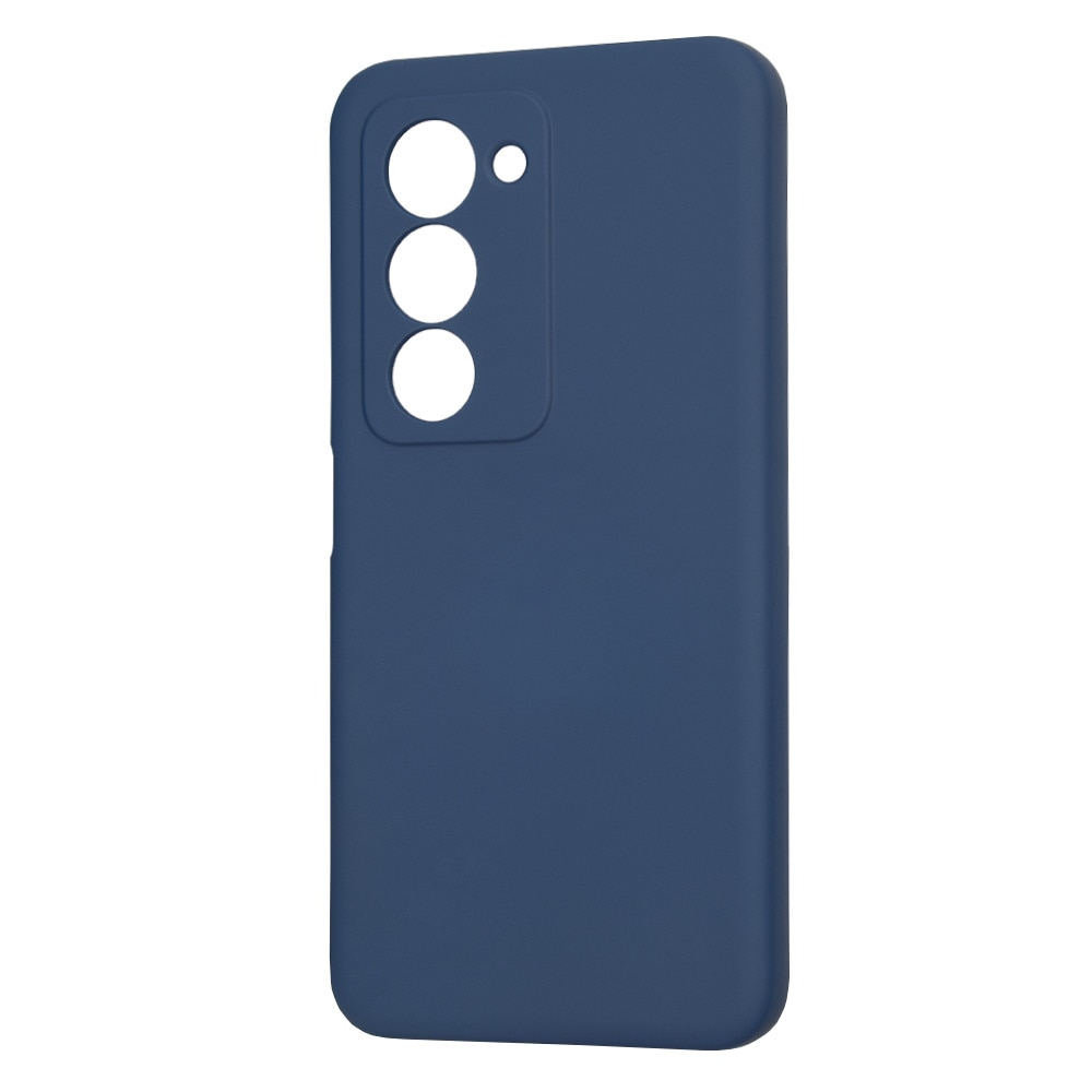Husa pentru Xiaomi Redmi 15 4G / 15 5G, Silicon Premium Catifelat, Protectie Camere, Albastru Inchis