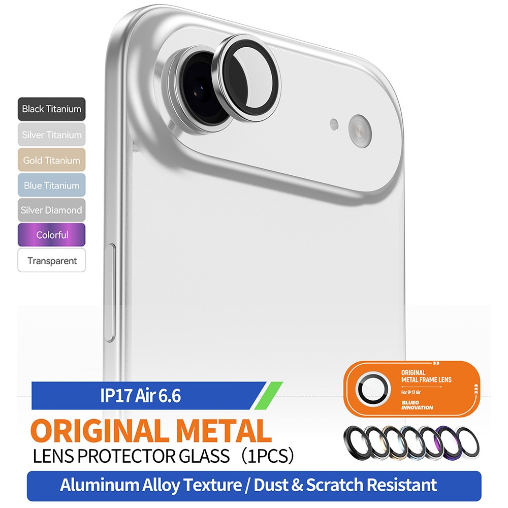 Folie Protectie Telefon Blueo, TPU, transparent, pentru iPhone 17 Air