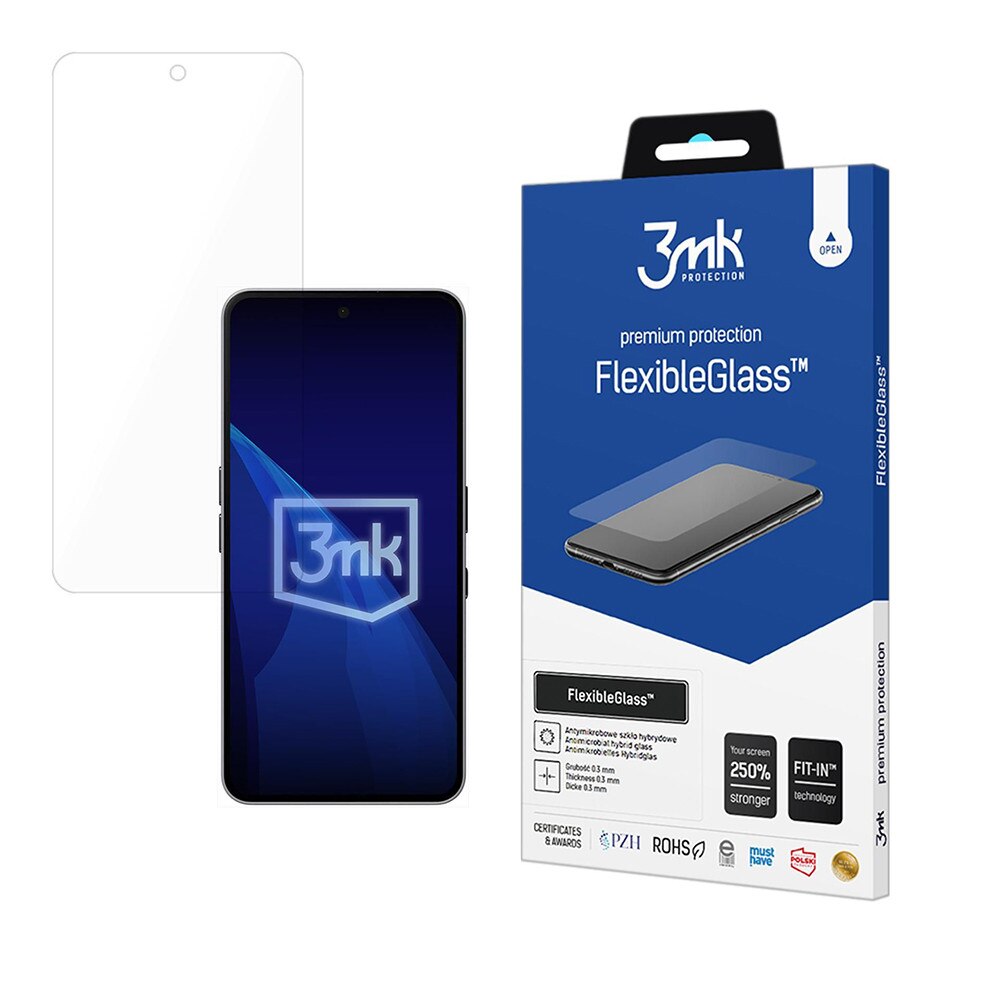 Folie pentru Nothing Phone (3a) / (3a) Pro - 3mk FlexibleGlass - Clear