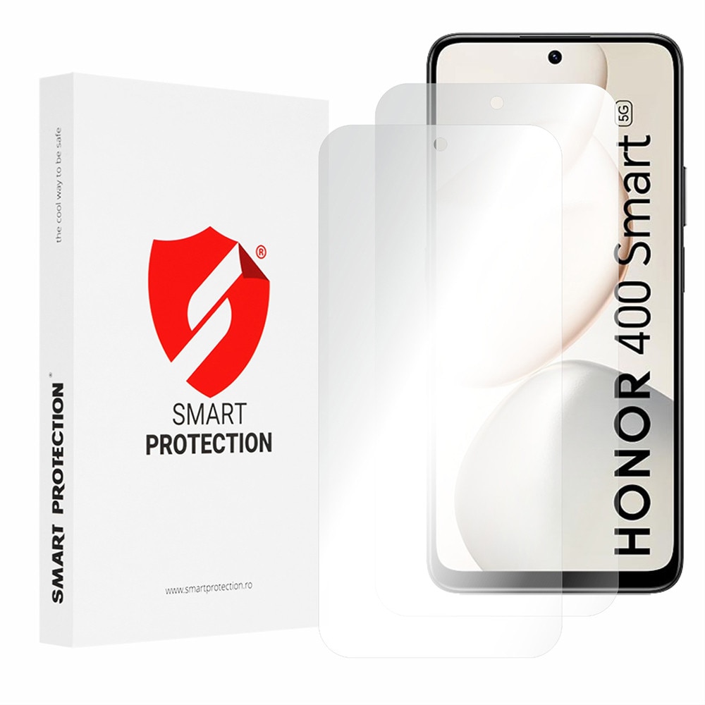 [Pachet 2x] Folie regenerabila premium Honor 400 Smart / X7d 4G - Smart Protection Classic - Clear
