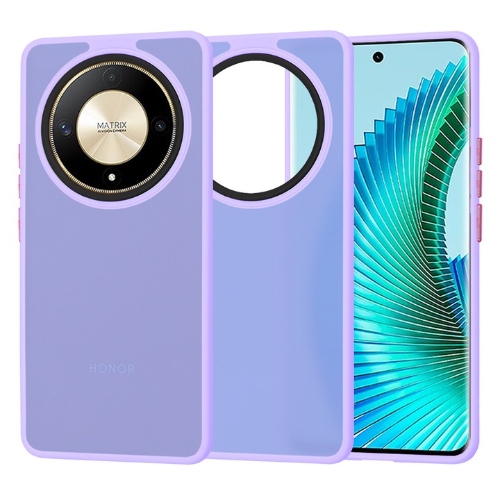 Carcasa de protectie pentru Honor Magic6 Lite, mov deschis