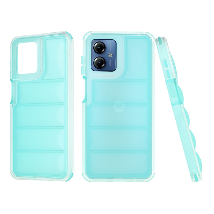 Carcasa de protectie pentru Motorola Moto G14, turcoaz
