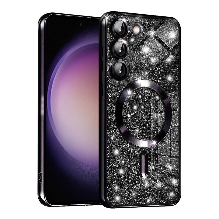 Husa pentru Samsung Galaxy S23 Plus, din TPU, Danex, Culoare Negru