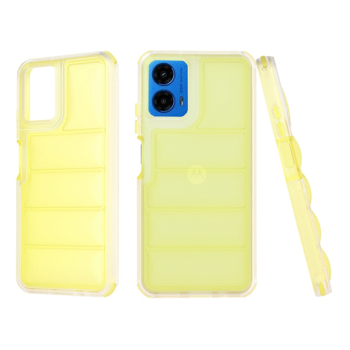 Carcasa de protectie pentru Motorola Moto G34 / Motorola Moto G45, galben