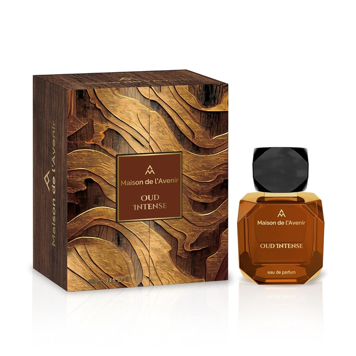 Apa de Parfum Unisex Maison de l’Avenir Oud Intense, Aura Collection, 100 ml
