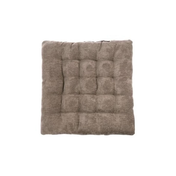 Perna Scaun Decorativa Chenile Maro 40x40cm