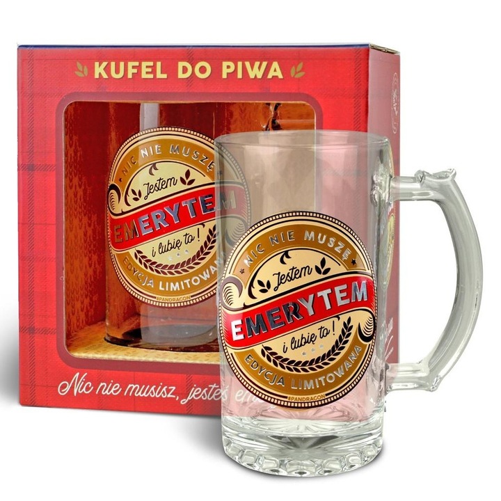 Pahar Pan Dragon 500ml, design elegant, utilizare manuala