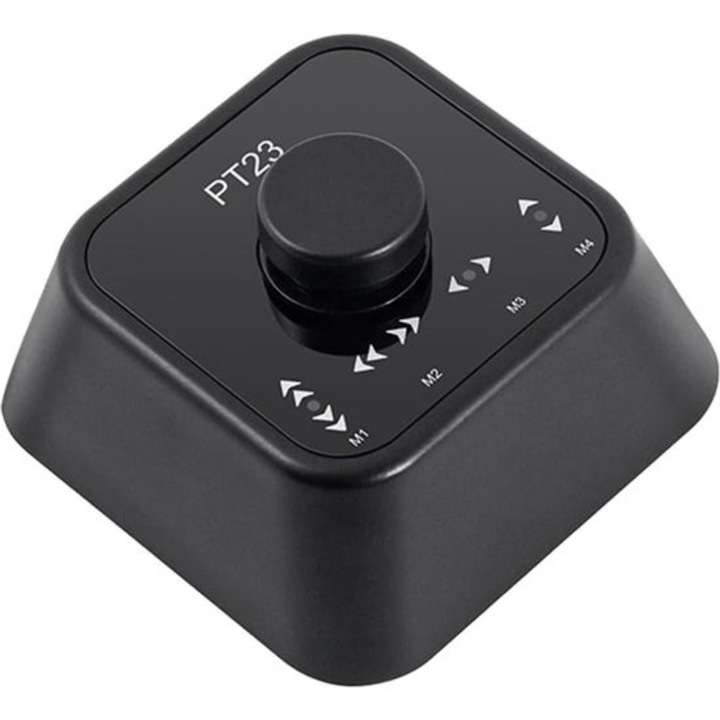 Педал за обръщане на страници, Bluetooth, преносим, зареждане Type-C, черен