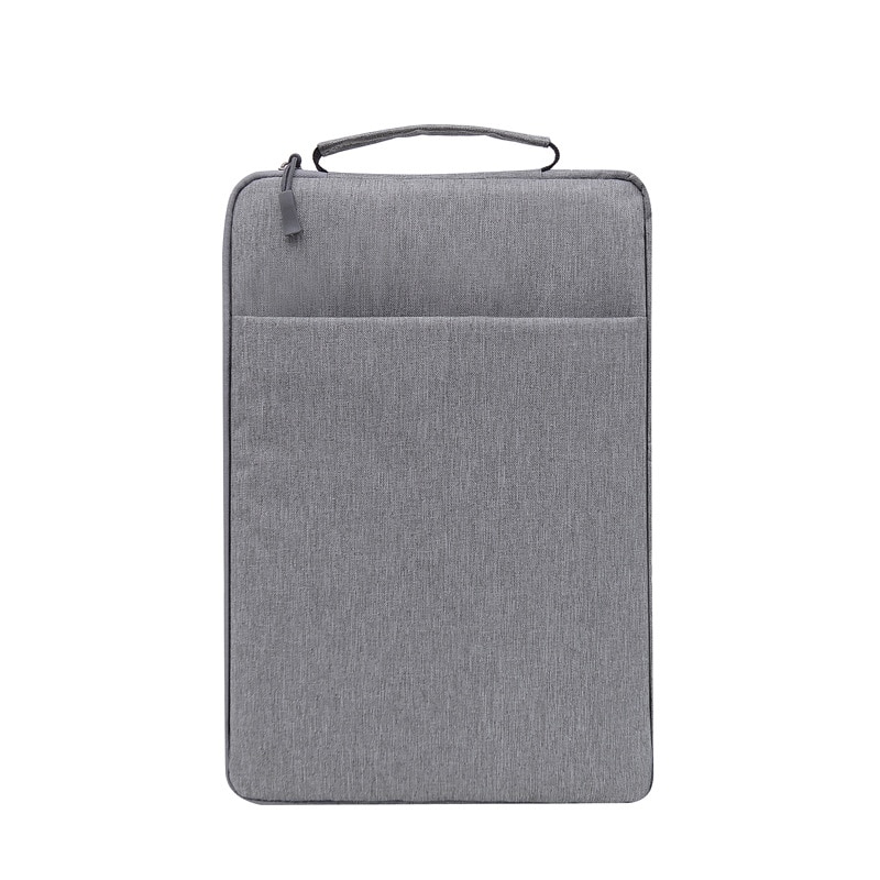 Husa laptop set, 13-14 inch, material rezistent, captuseala fleece, cu manere si buzunare laterale, multicolor