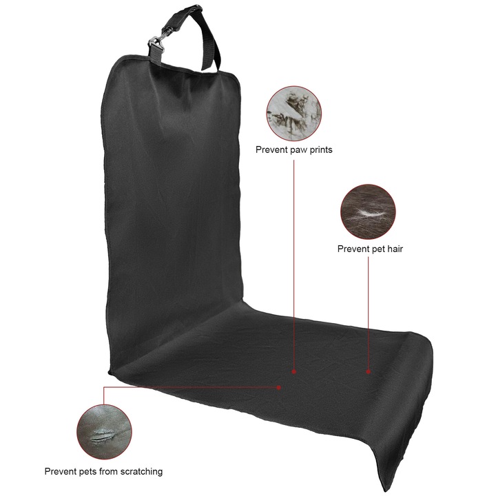 Husa auto pentru scaunul de copil, impermeabila, protejeaza impotriva petelor, usor de instalat, set 1 buc.