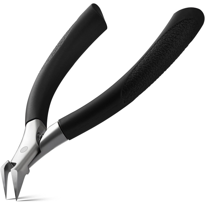 Körömcsipesz, benőtt körömhöz, rozsdamentes acél, ergonomikus fogantyú, 7mm