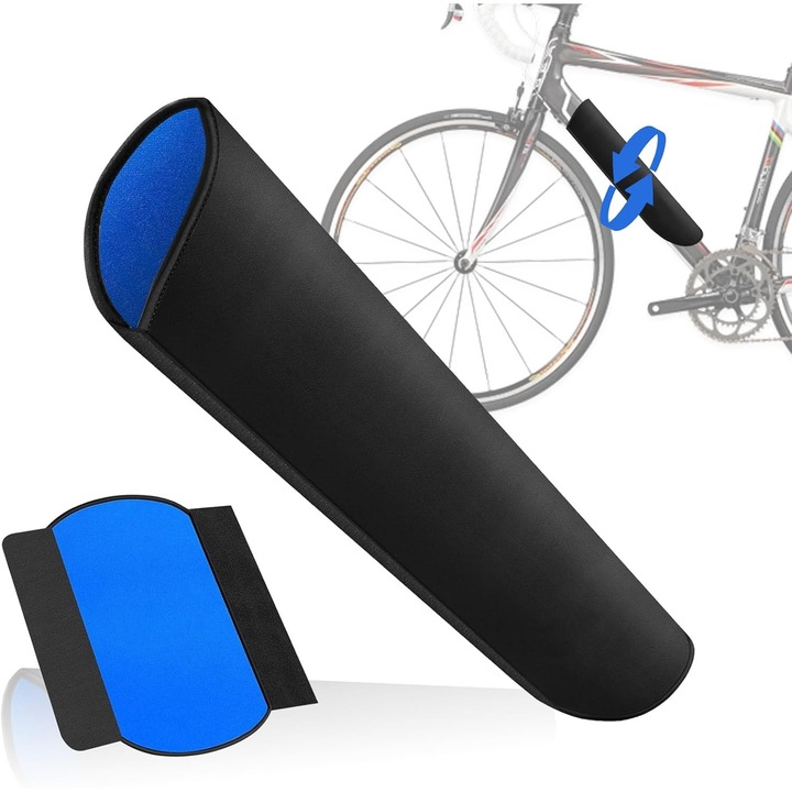 Protectie baterie bicicleta electrica, 54x38cm, neopren, impermeabil, pentru circumferinte 28-45cm
