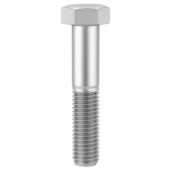 Комплект 25 бр. - Винт с шестостенна глава частично резбован DIN 931 M16x80 неръждаема стомана A4