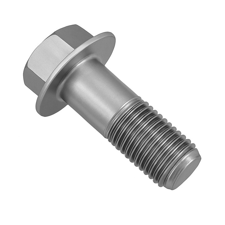 Комплект 100 бр. - Винт шестостенна глава и фланец DIN 6921 без назъбване M10x16 неръждаема стомана A2