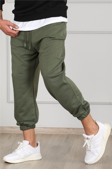 Мъжки панталони, Вълна, Madmext, 290627, Зелен