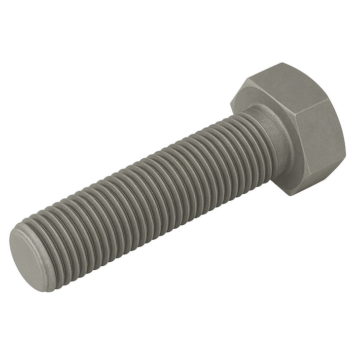 Set 200 buc - Surub cap hexagonal total filetat DIN 933 8.8 M10x20 otel zincat termic la cald